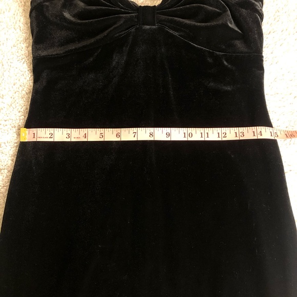 VTG HUGO BUSCATI VELVET PROM GOWN SIZE SMALL - Picture 5 of 10